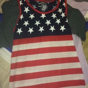 American Flag Tank Top